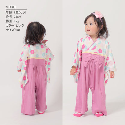 日本直送｜Aenak 北歐風和服連體褲