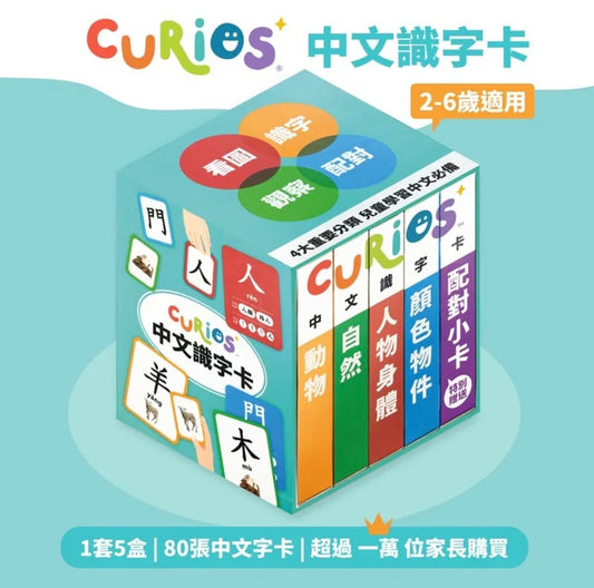 ［現貨］ Curios®️中文識字卡