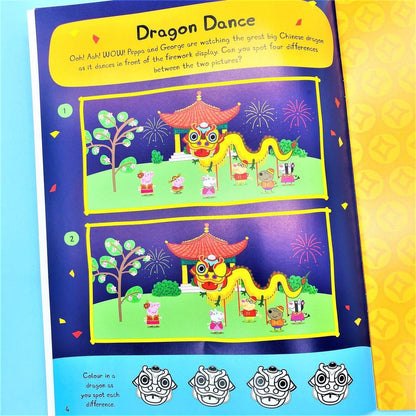 Peppa's Chinese New Year Dragon Activity Book 📚