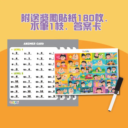［現貨］Curios® 數學加法卡